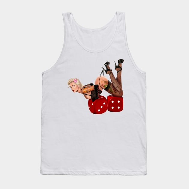 Lady Luck Tank Top by ted1air